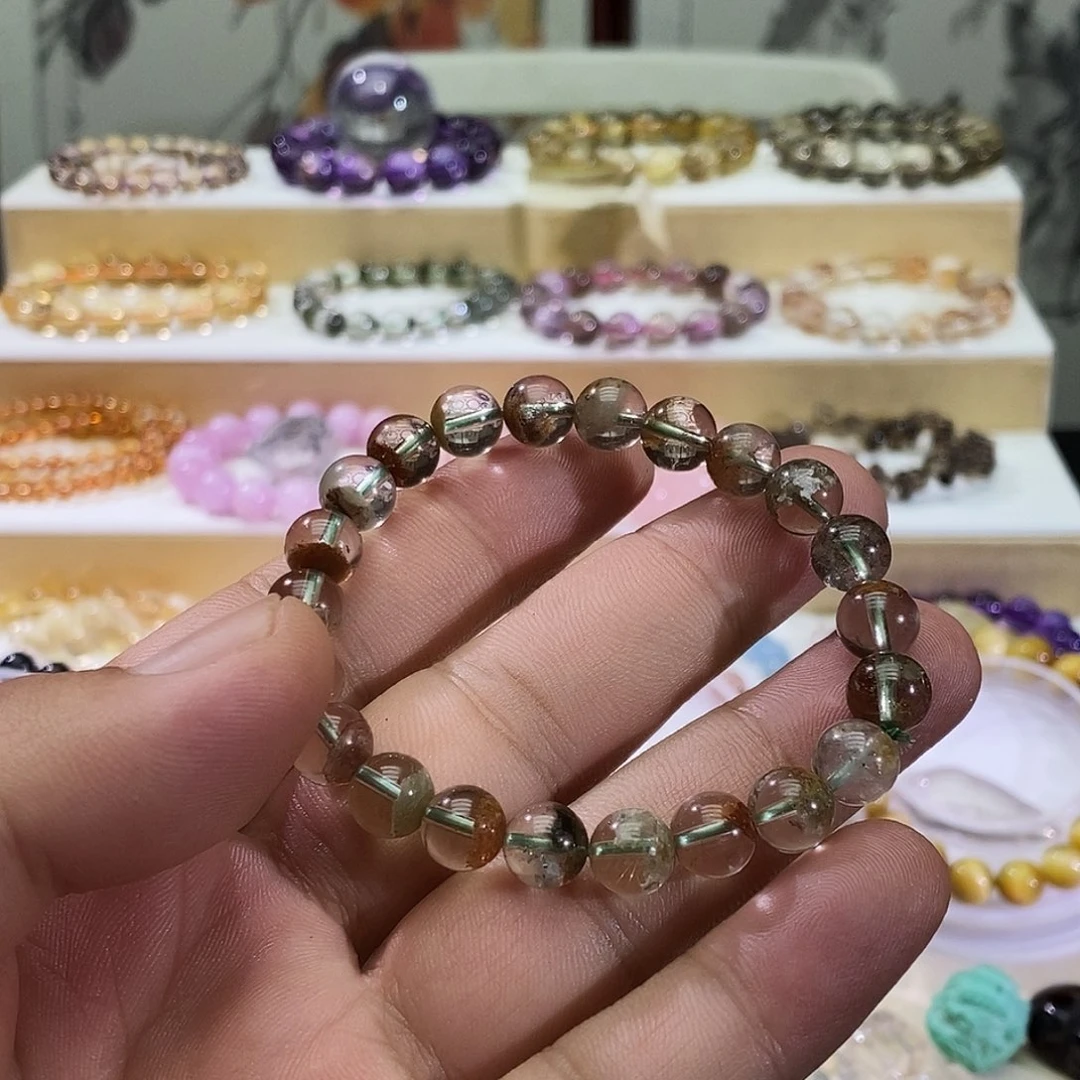 未镶嵌水晶手链四季幽灵水晶