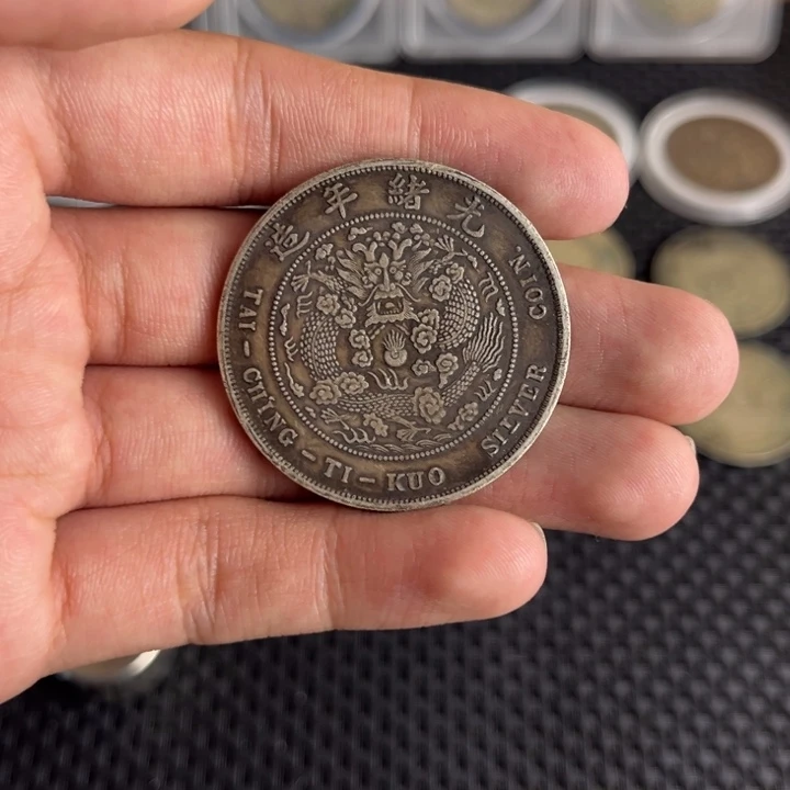 金属大头龙洋船洋工艺品