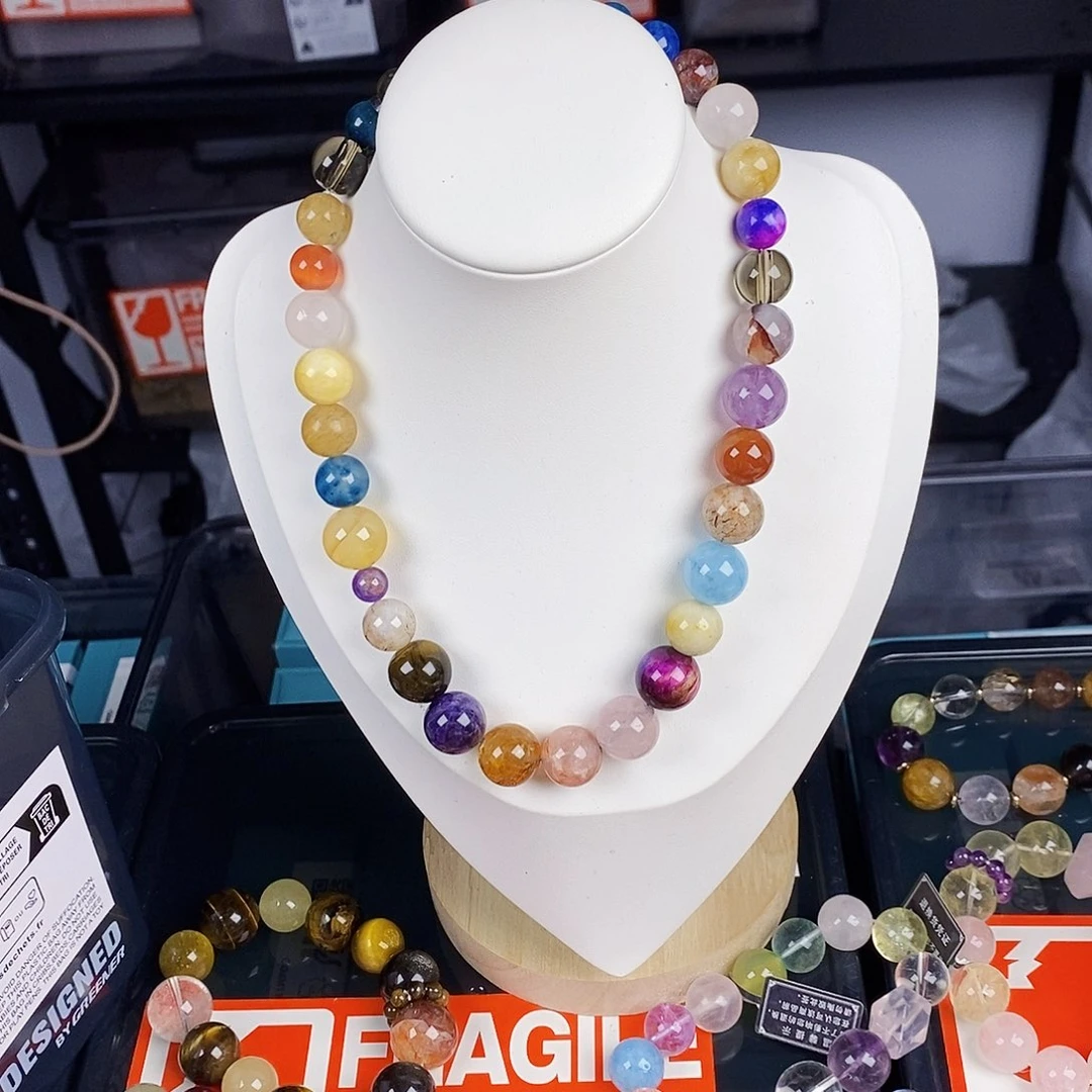 水晶手链银S925镶嵌