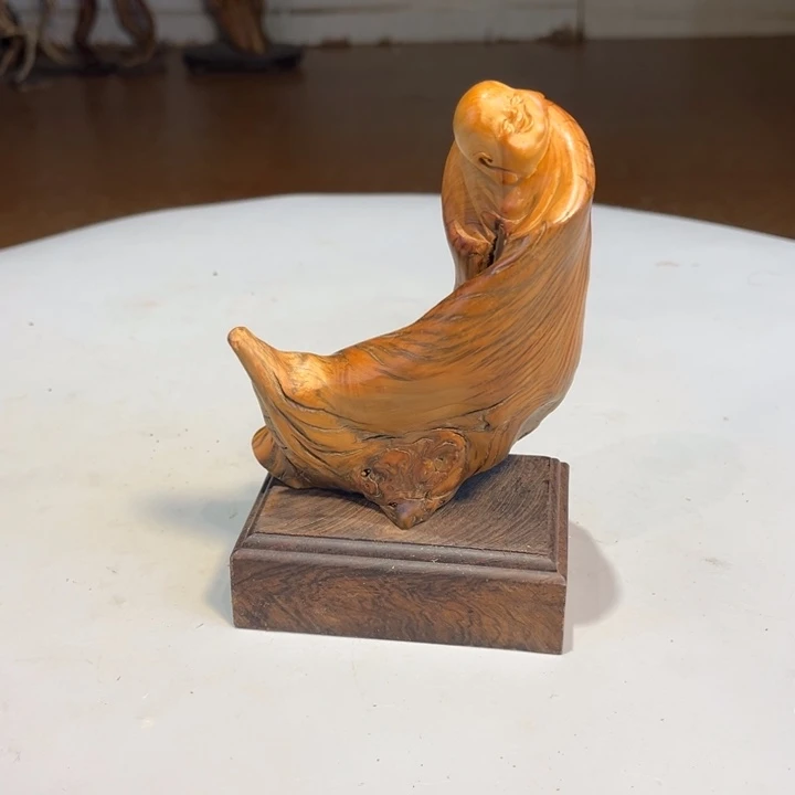 柏木（崖柏）根雕工艺摆件