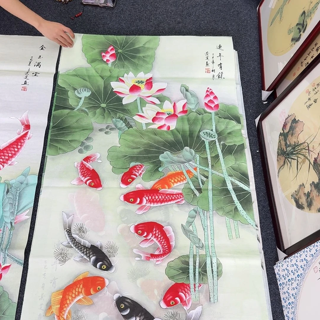 纯手绘的好看作品
