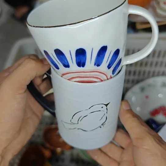 瓷片陶瓷杯碗盘微瑕介意慎拍