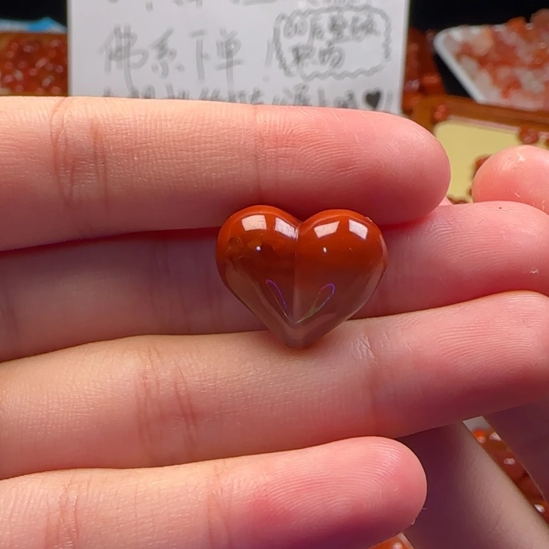 南红玛瑙未镶嵌挂件放漏