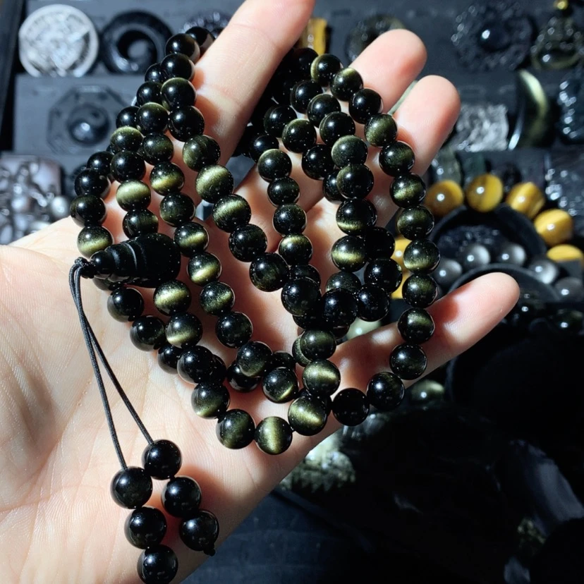 【闪购商品】黑曜岩项链未镶嵌罗*兰