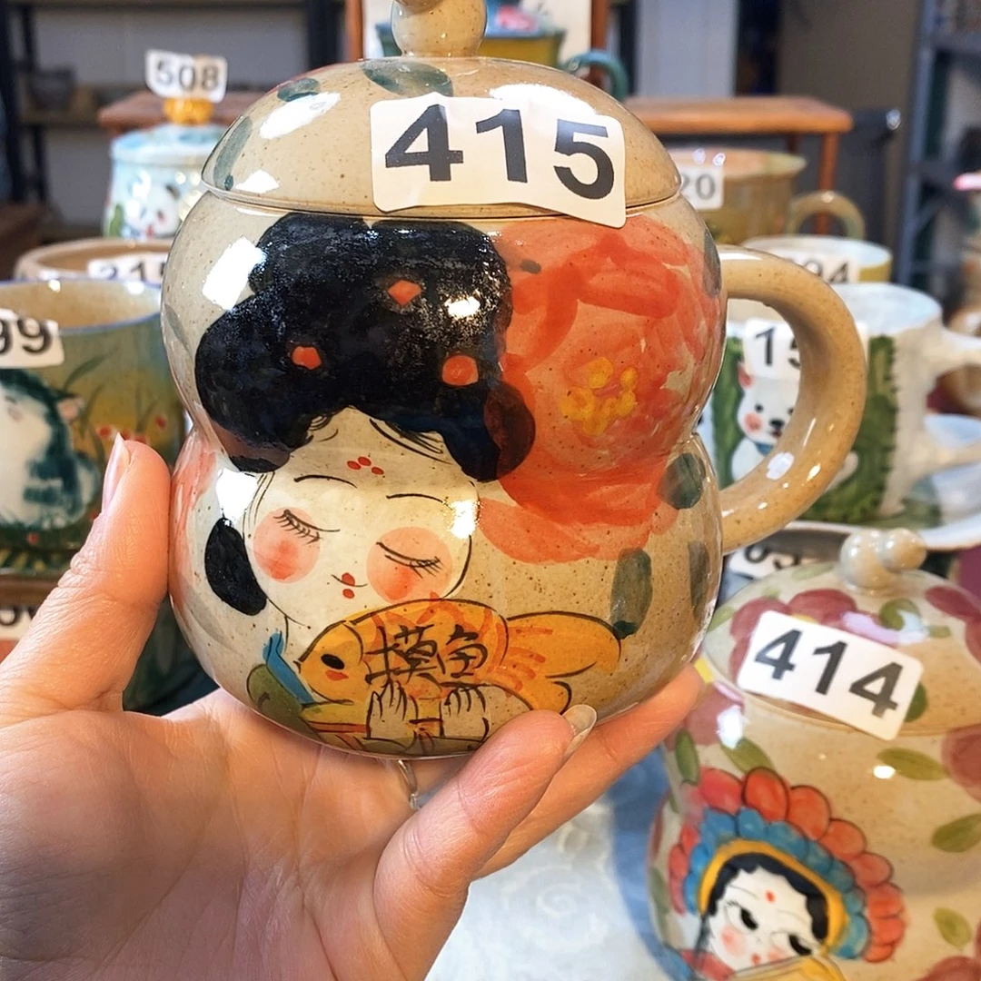 杯景德镇陶瓷手工