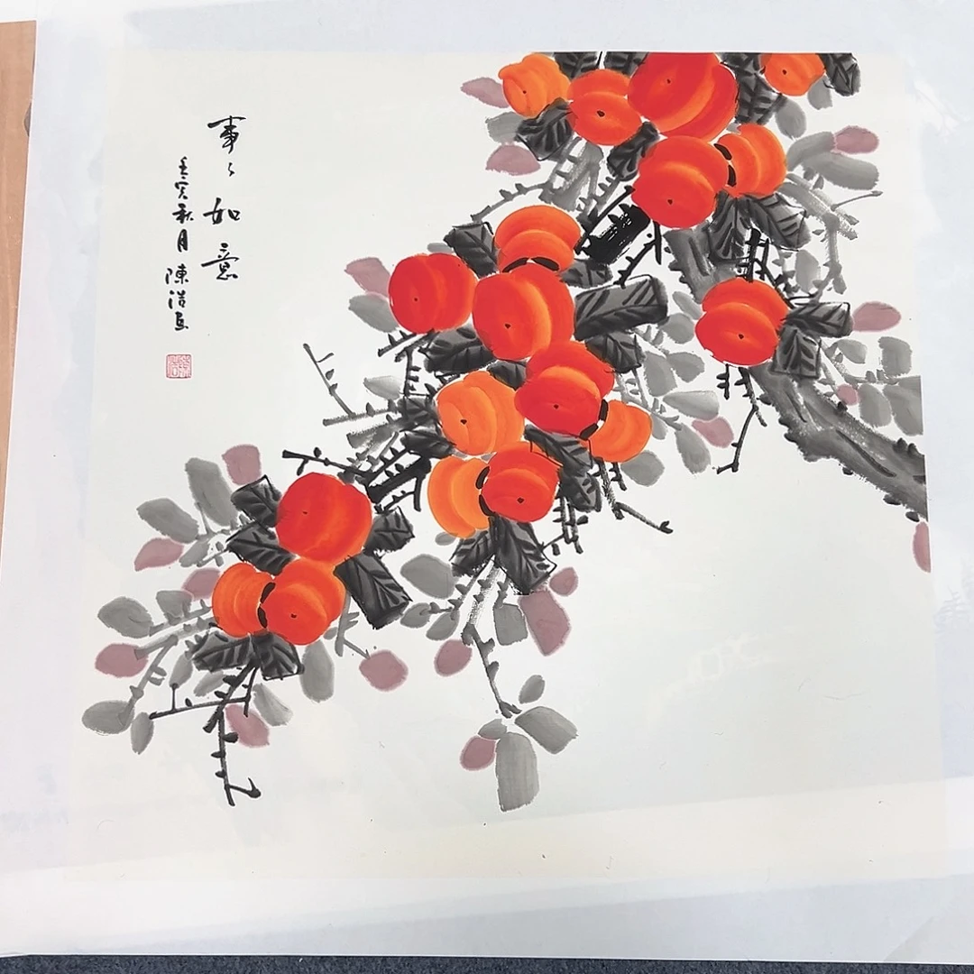 国画宣纸国画纯手绘作品