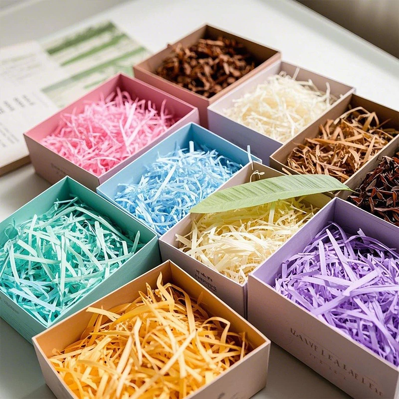 大包装天然拉菲草丝花束礼品盒装饰填充材料礼物包装花店用品资材