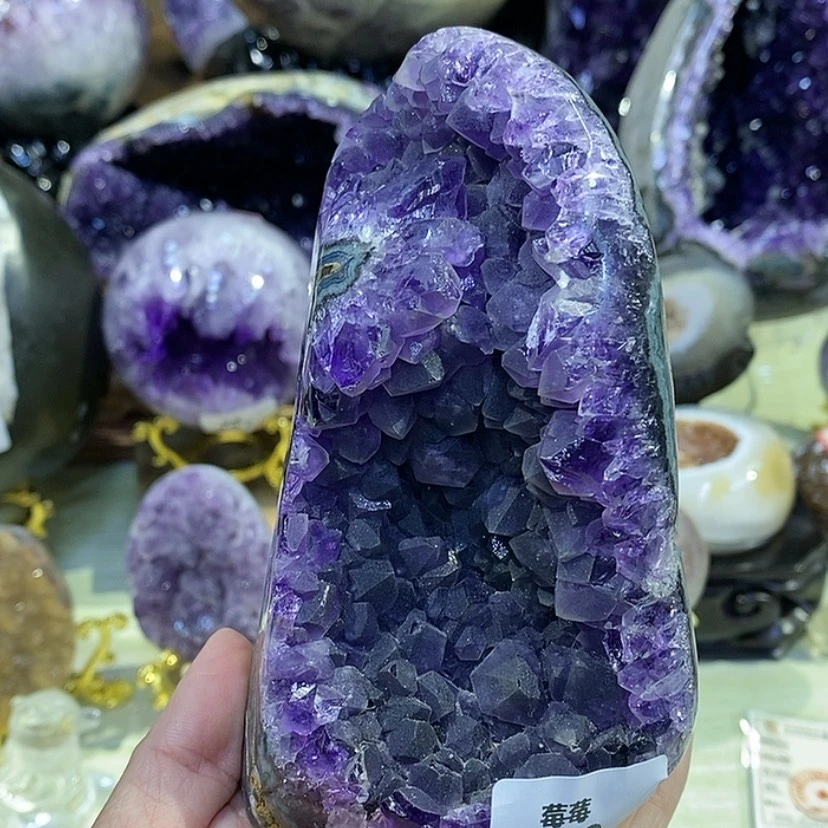 【闪购商品】未镶嵌珠宝半成品紫晶