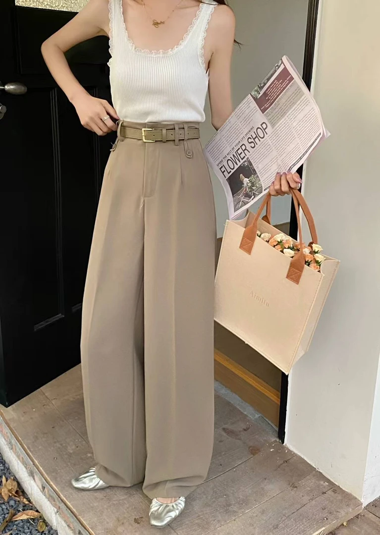 干练气质时尚洋气减龄裤轻奢高级感