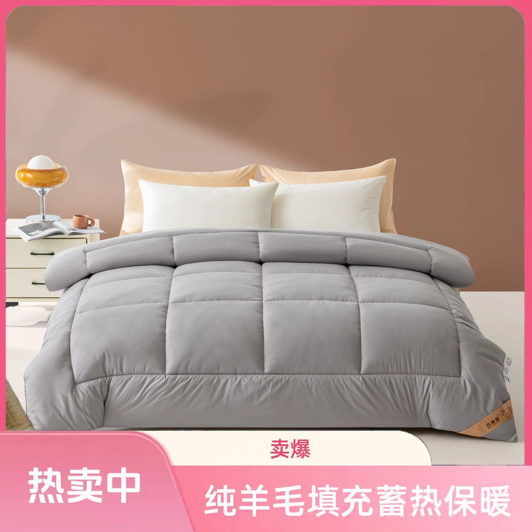 【工厂大破/价】100%羊毛被-假一赔万Aa