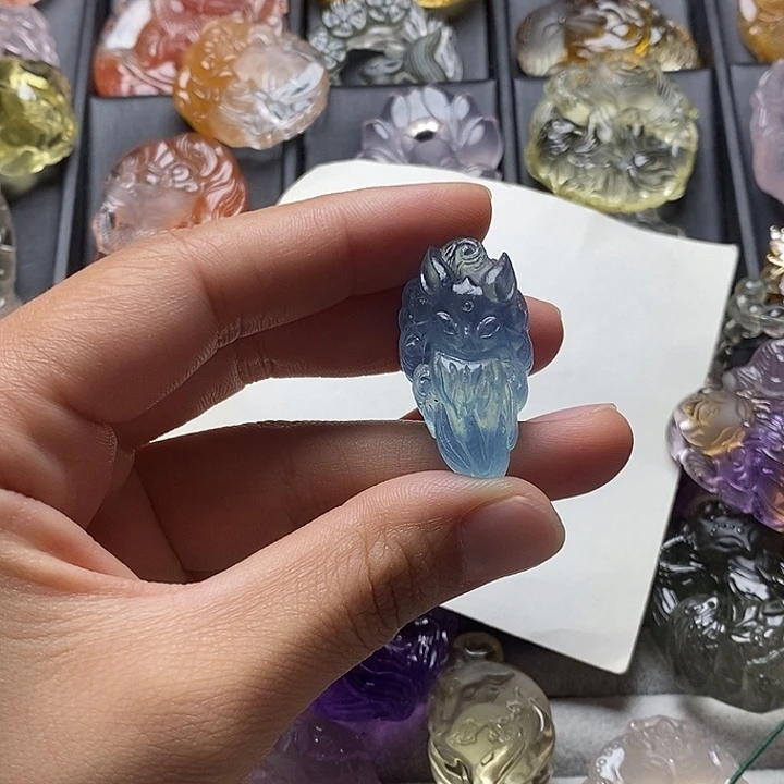 未镶嵌颈饰水晶水晶吊坠