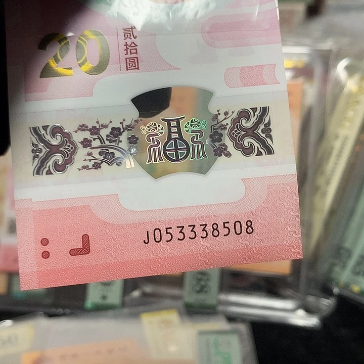 塑料蛇钞福利单张裸钞