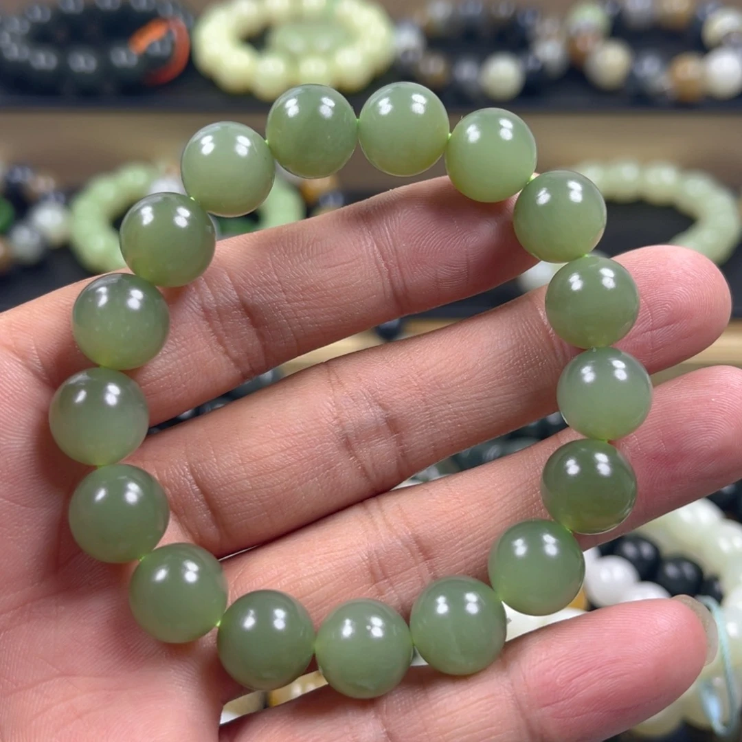 和田玉手串未镶嵌