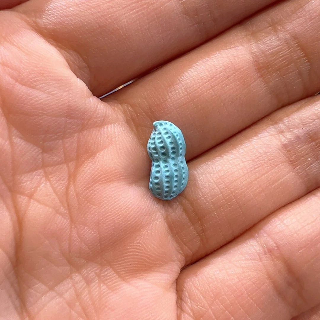 绿松石18K金镶嵌配件配件