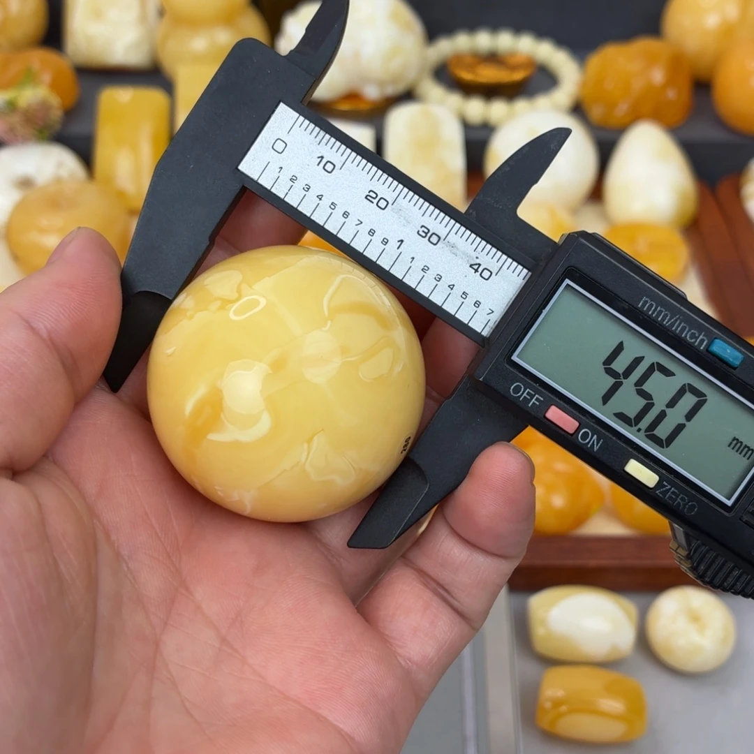 蜜蜡未镶嵌吊坠(不含链)