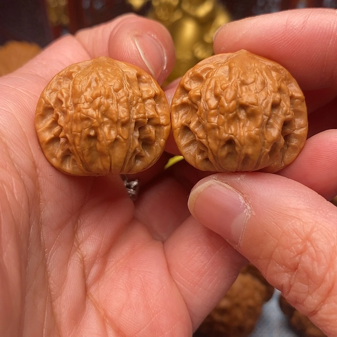 文玩核桃把件全品毕业小金豆26尺