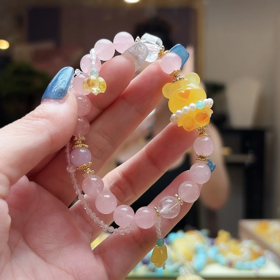 未镶嵌颈饰琥珀琥珀