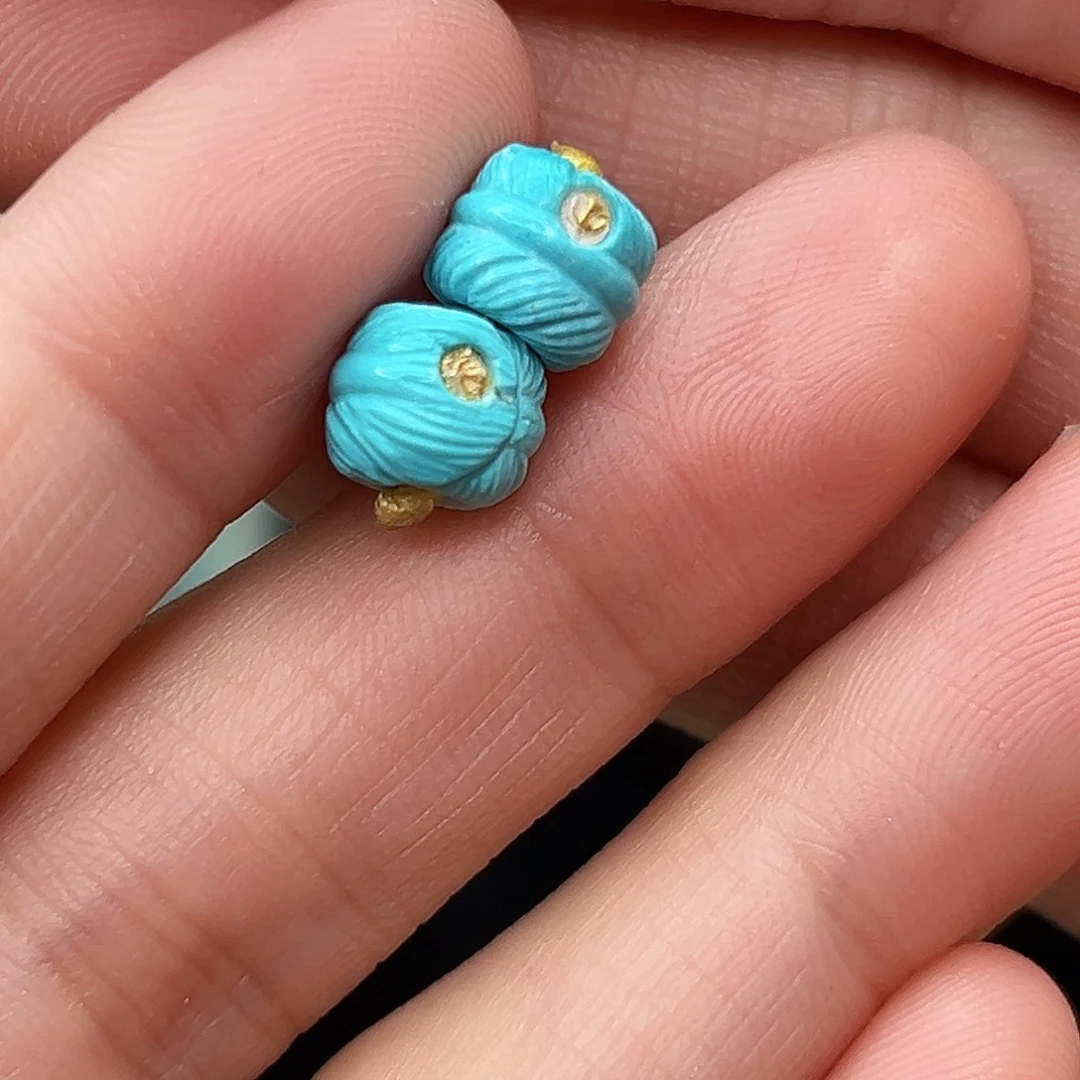 绿松石珠宝奇石未镶嵌