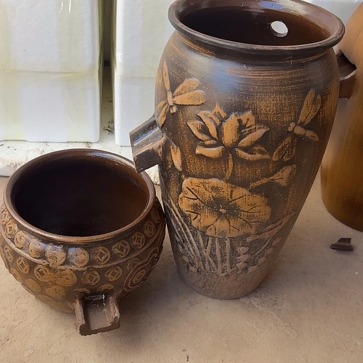 粗陶瑕疵19/39，20/16进水口2.5厘米