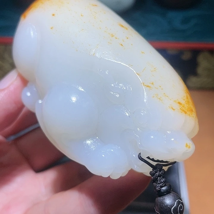 和田玉未镶嵌颈饰A7