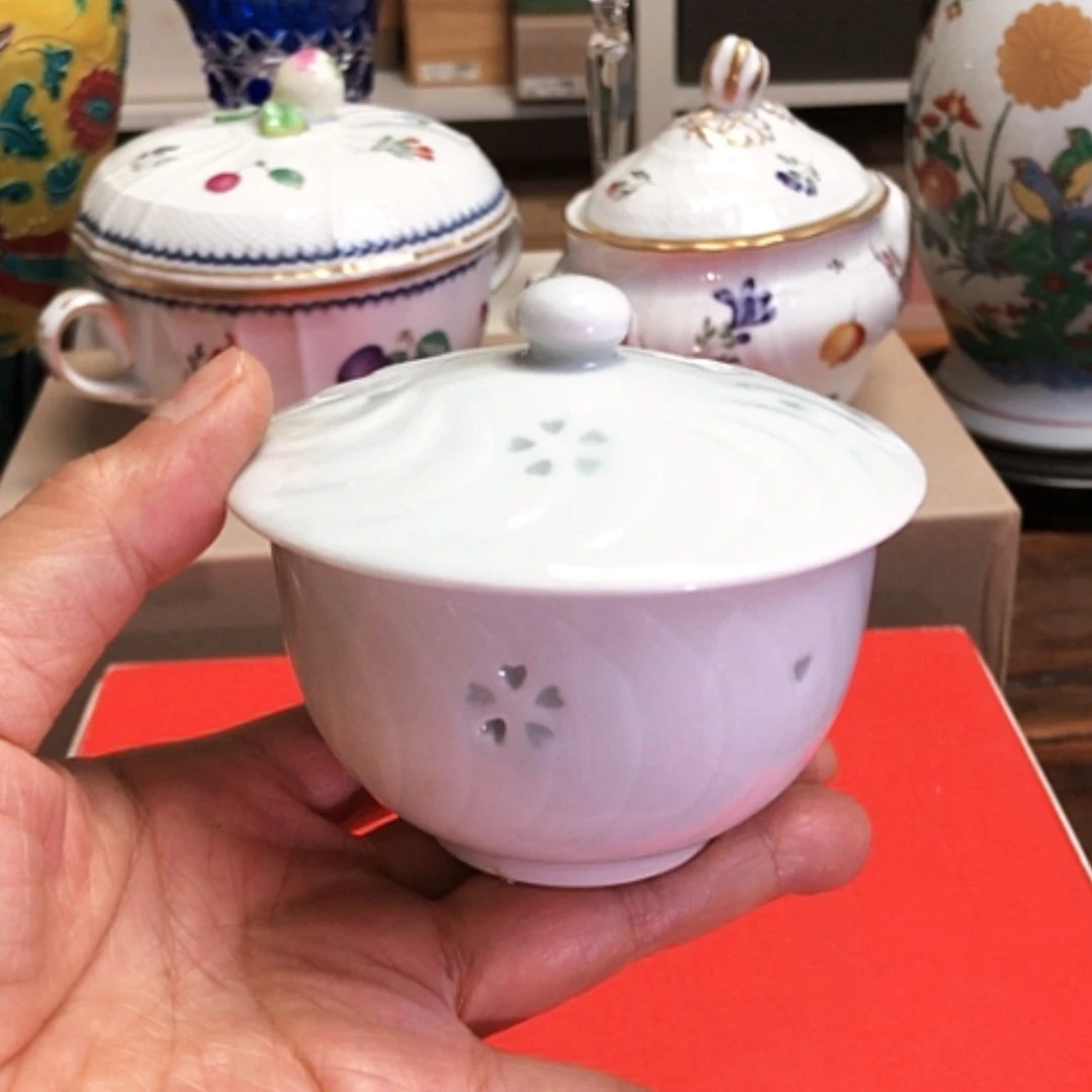 【闪购商品】碗有田烧盖杯全新