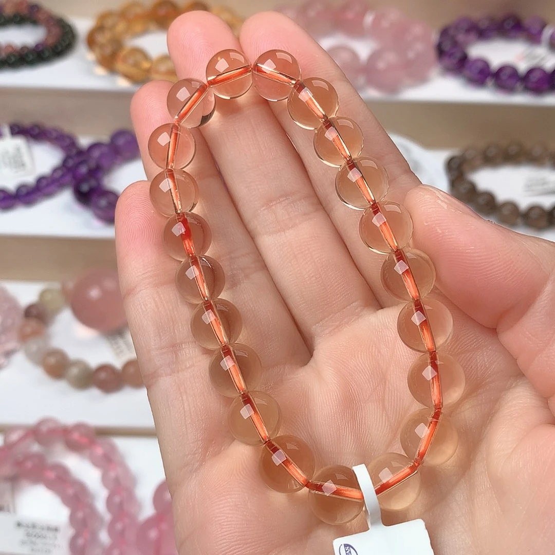 水晶手串未镶嵌黄水晶