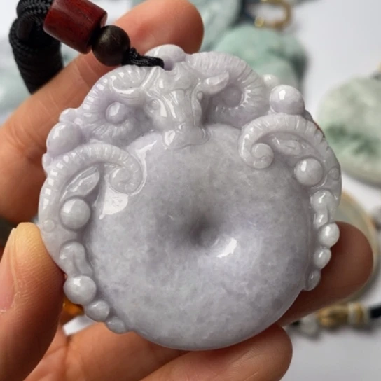 翡翠未镶嵌挂件翡翠