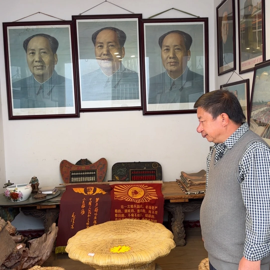 木质大副主席挂画