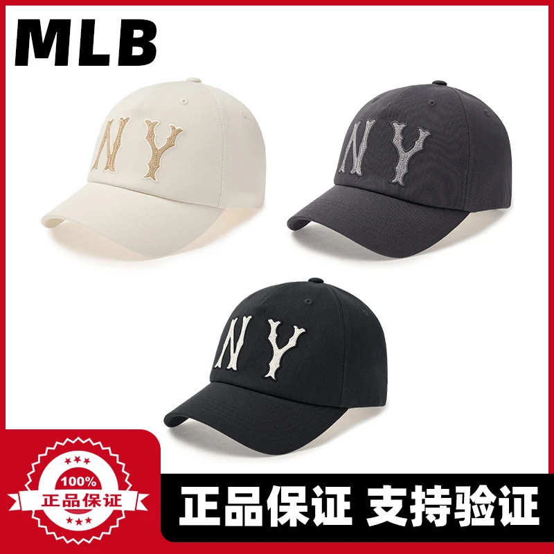 MLB专柜正品24年新款NY大标棒球帽运动鸭舌帽男女款 CPC02