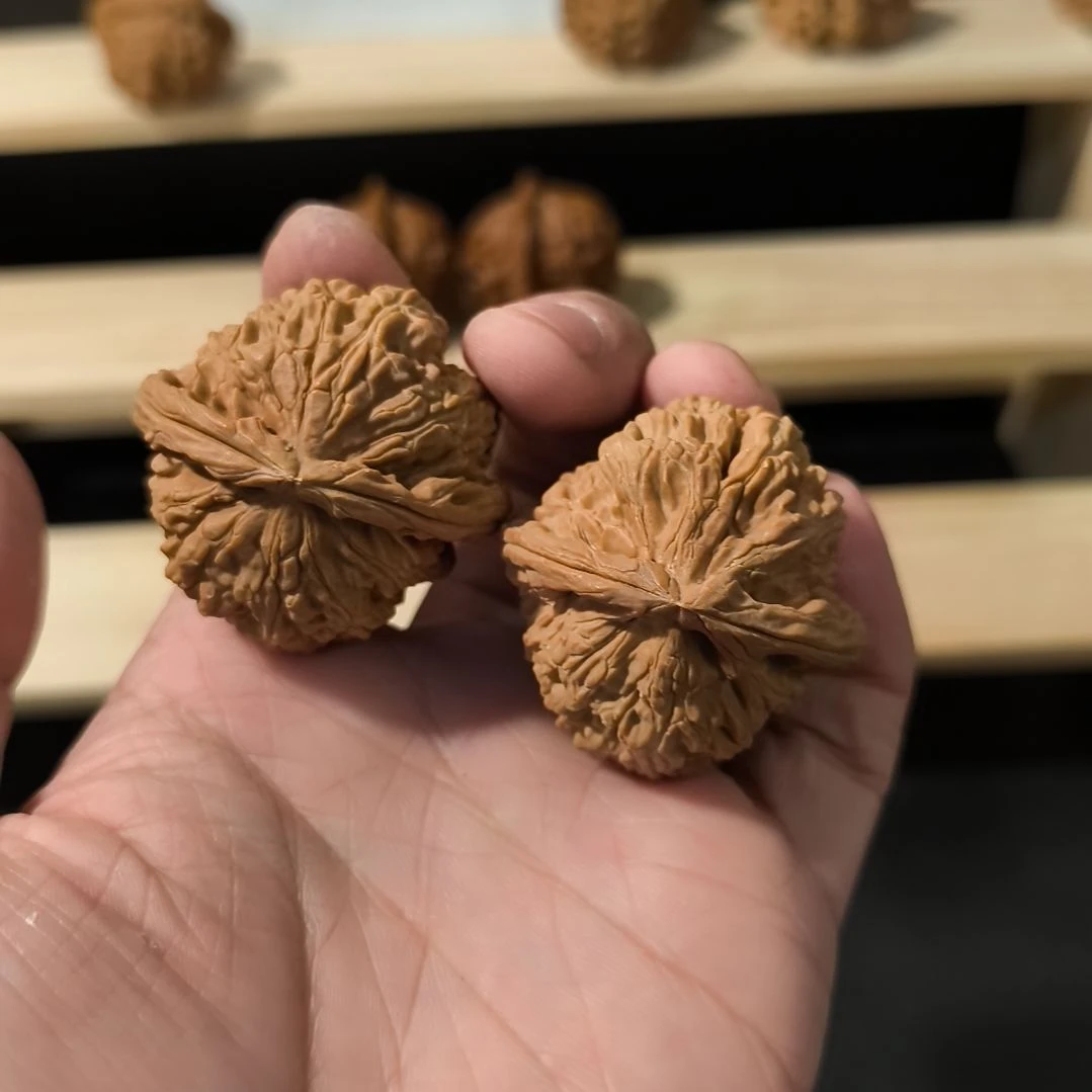 吊坠文玩核桃42白狮子