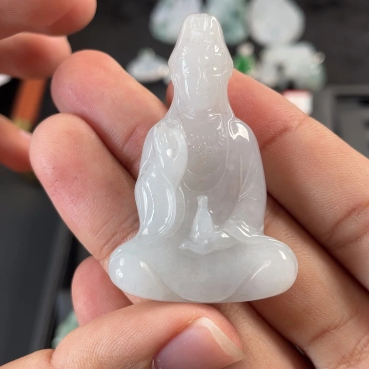 翡翠未镶嵌挂件翡翠首饰