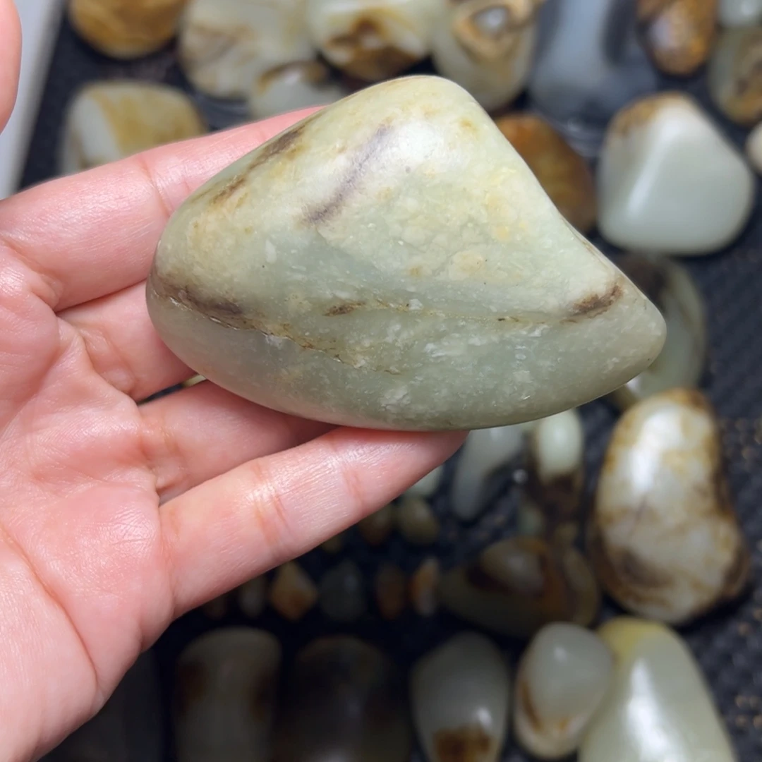 和田玉未镶嵌挂件11