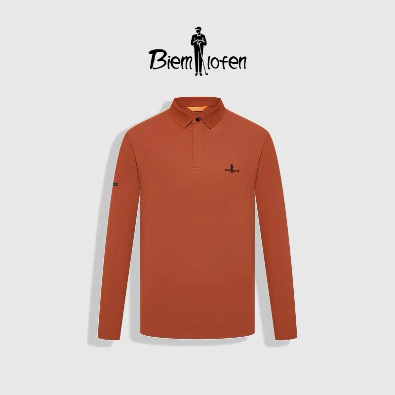 比音勒芬25春季新款休闲翻领T恤1401