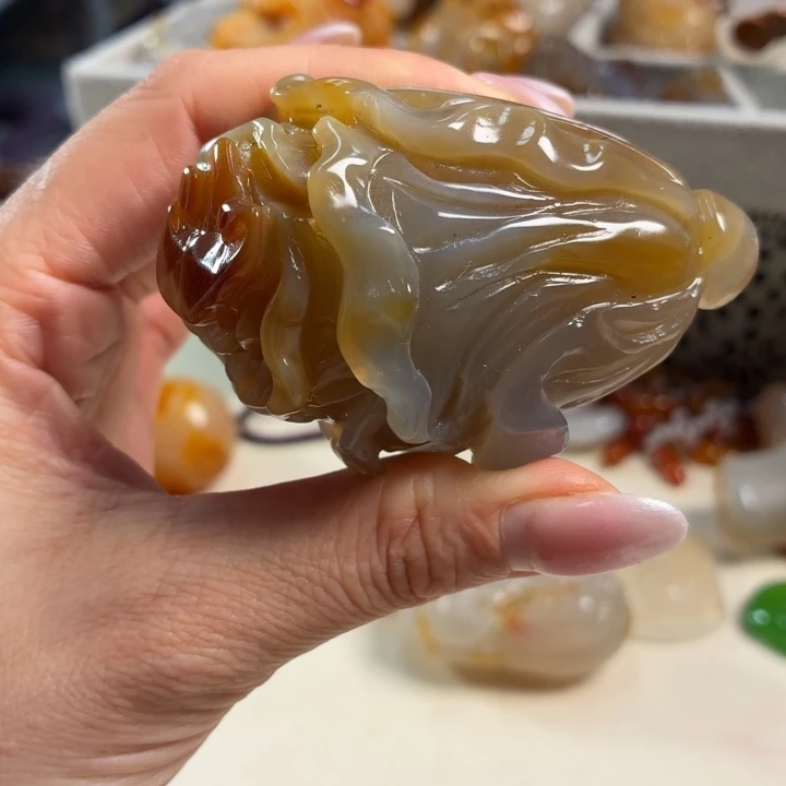 未镶嵌吊坠(不含链)玛瑙/玉髓