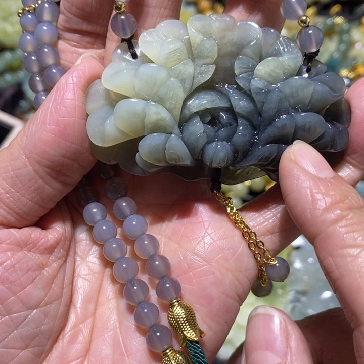 岫玉岫玉吊坠未镶嵌