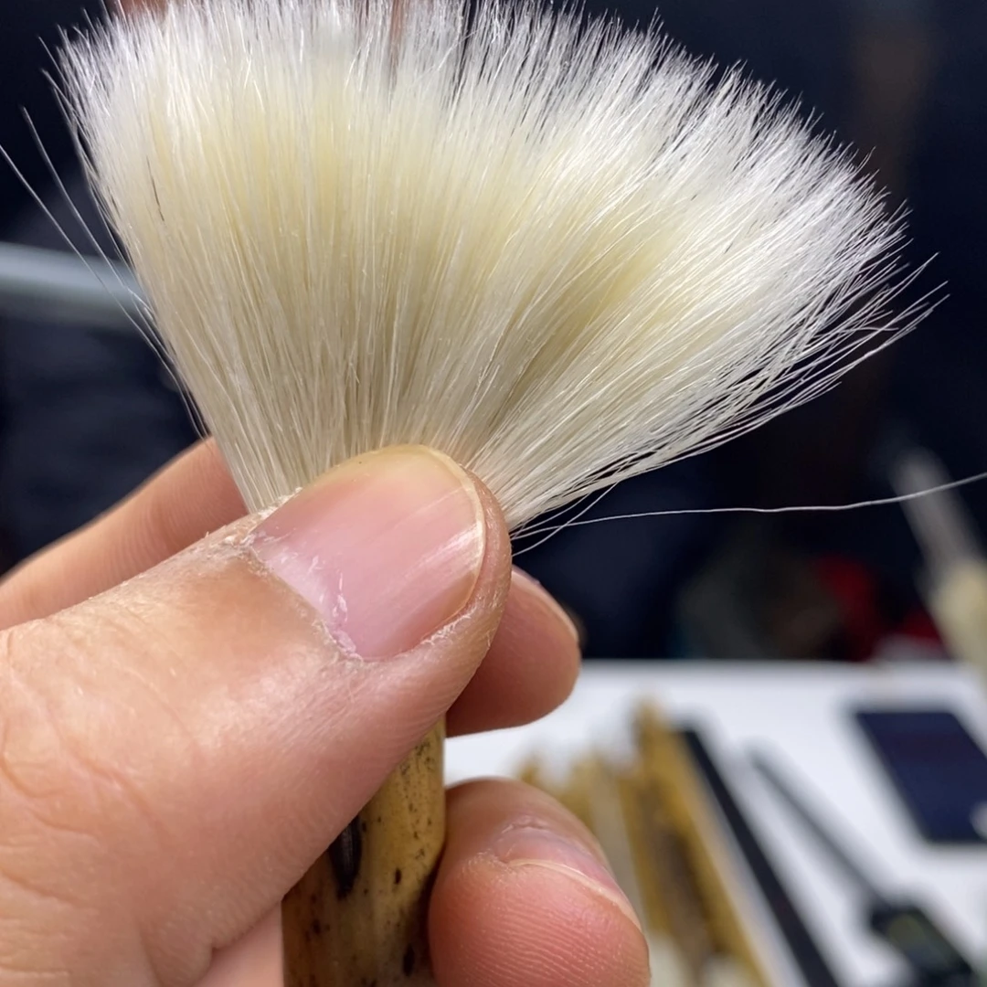 放漏6号，4.0出峰，1.0口径，纯细嫩光峰羊毫，不加健