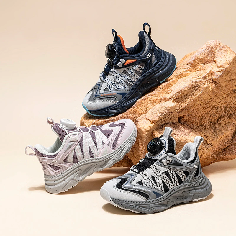 哈比熊2025新款男童透气网面运动鞋软底舒适户外老爹鞋EK53151050