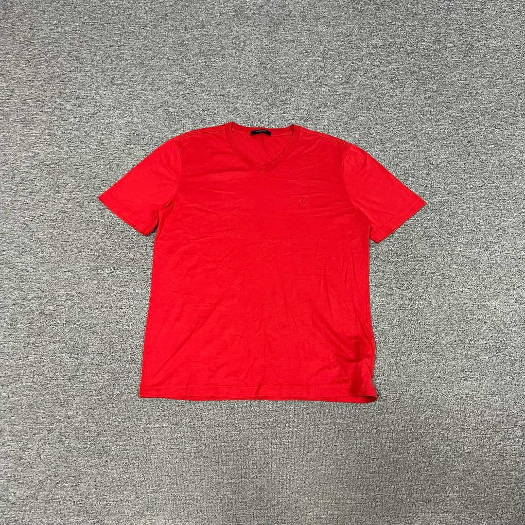 99新 AMIPARIS lv 红色短袖xxl码