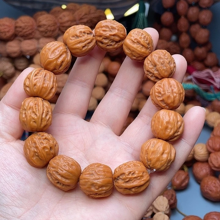 鸦***梦文玩核桃吊坠小树王