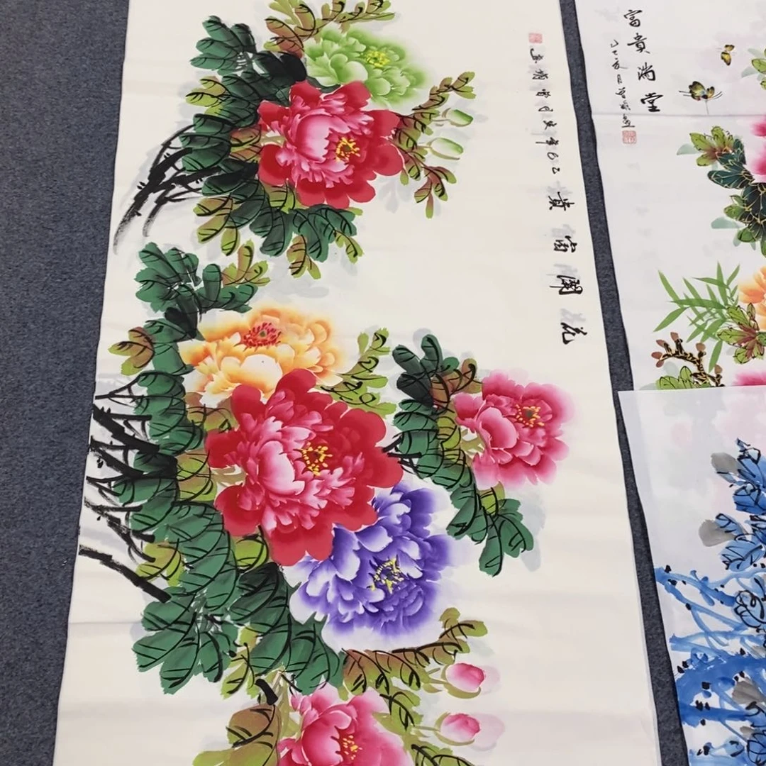 国画140✖️70画画手绘作品