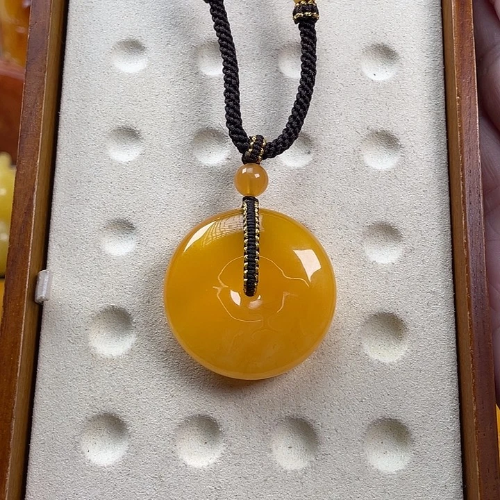 蜜蜡项链未镶嵌14.8克