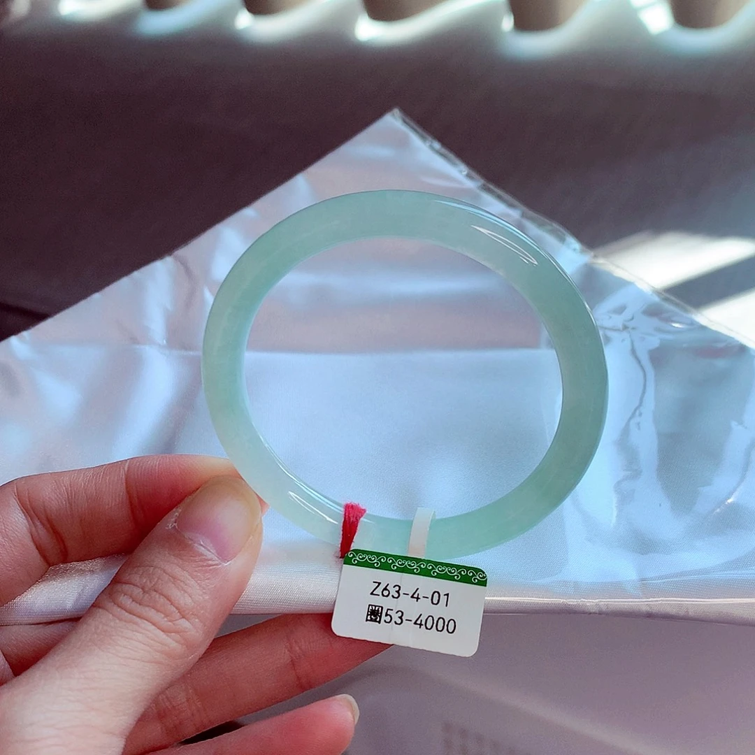 翡翠未镶嵌手镯缅甸天然翡翠手镯