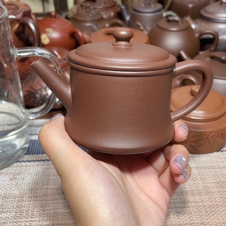 茶壶紫砂紫砂宜兴紫砂壶微瑕130cc