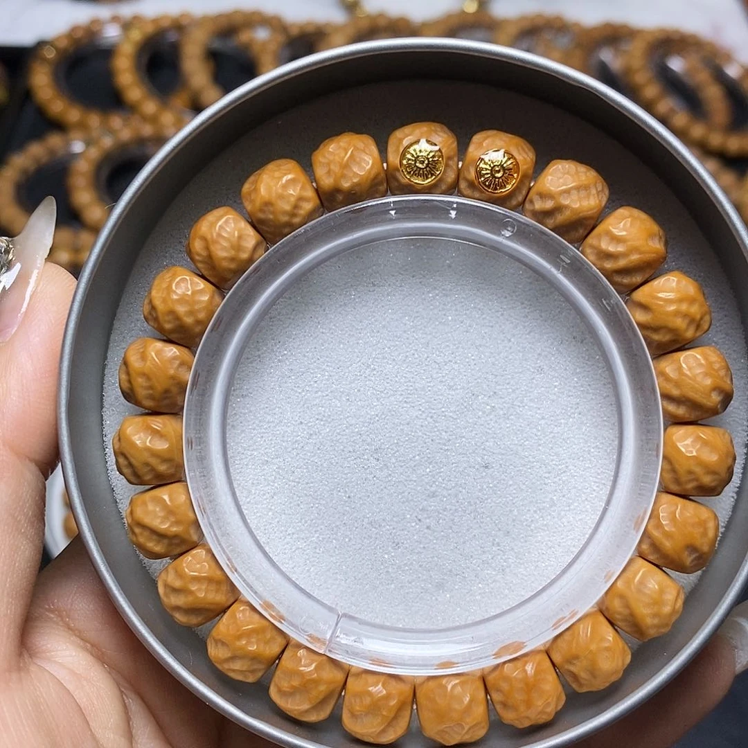 猴头核桃手串双标观山无相尺寸10左右全品单号334号