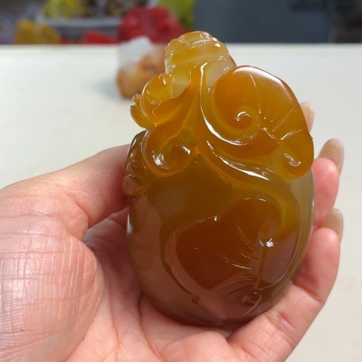 玛瑙/玉髓未镶嵌吊坠(不含链)