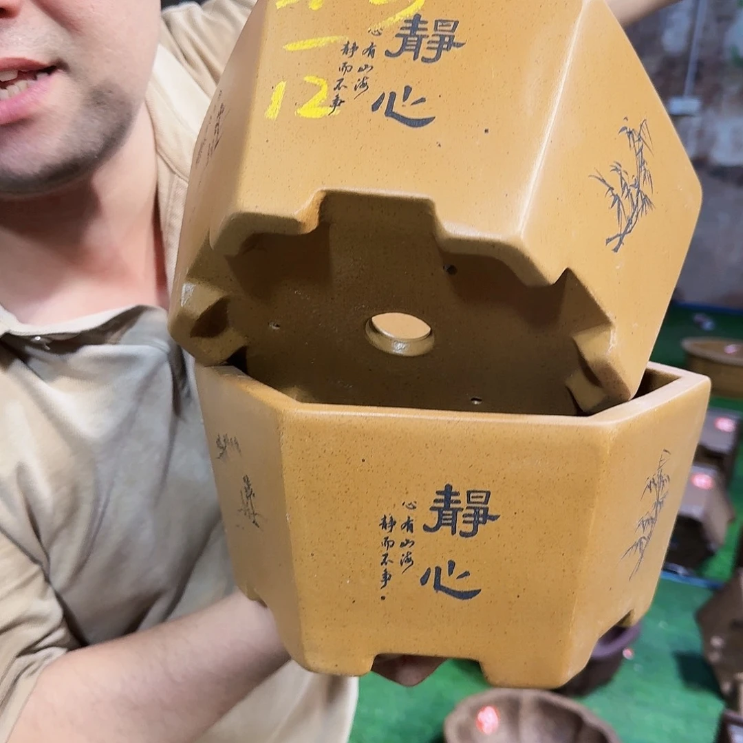 紫砂花盆紫砂花盆