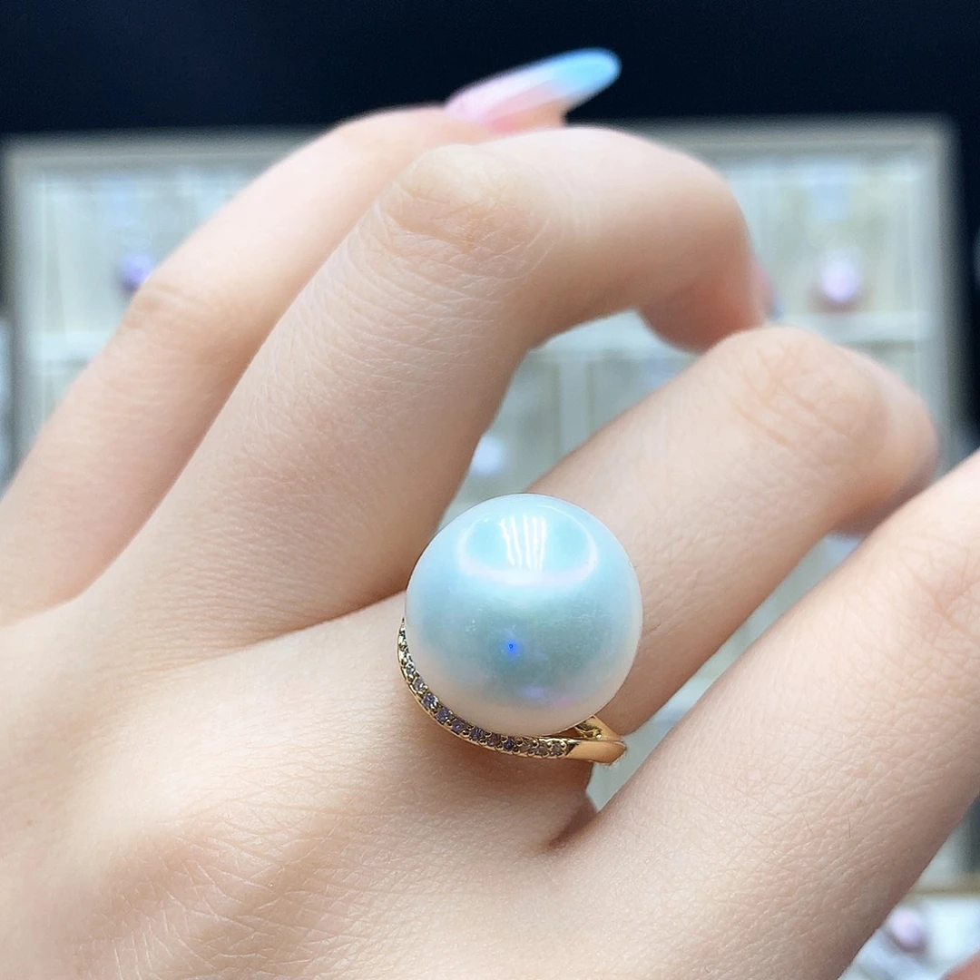 淡水珍珠合金颈饰