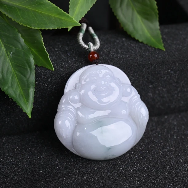 天然翡翠佛公挂件（YP3041）