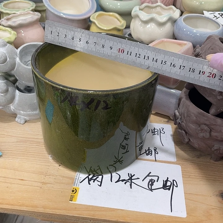 红陶陶瓷花盆凑满12米包邮