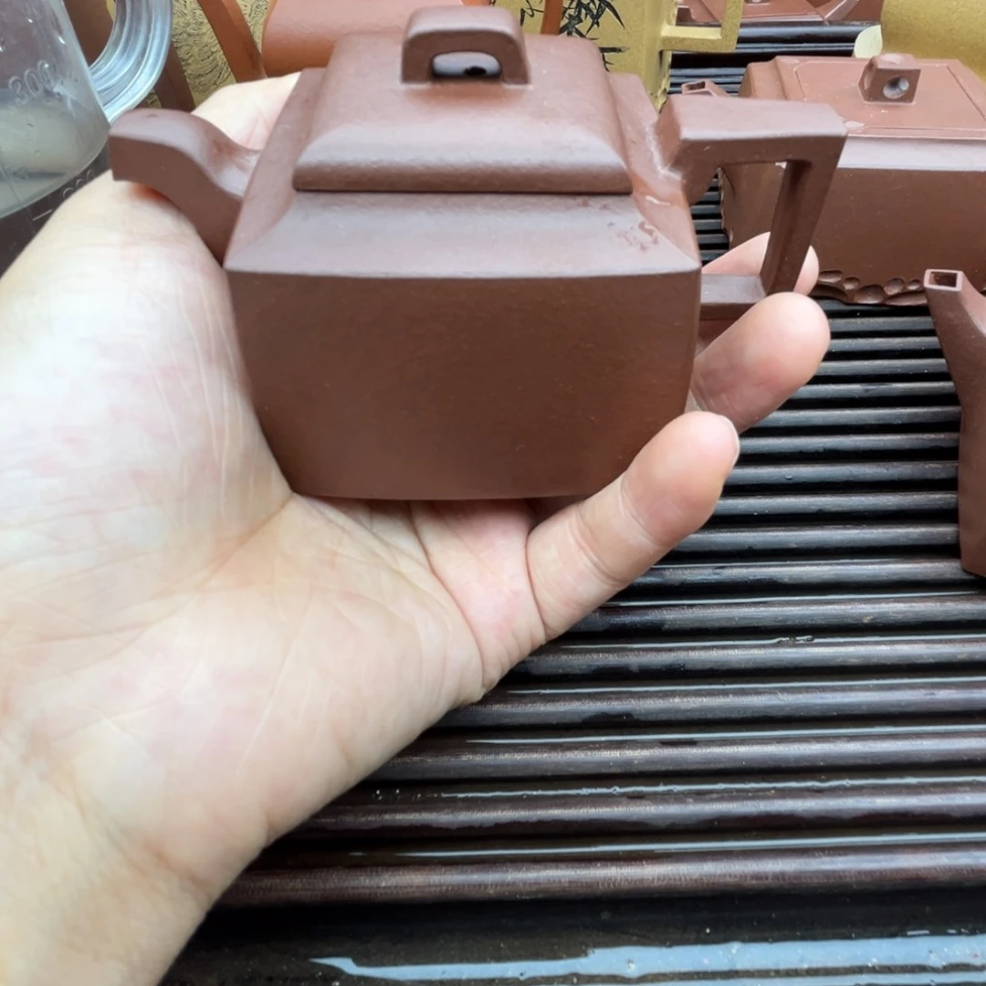 茶壶段泥折*紫泥130尺寸微瑕